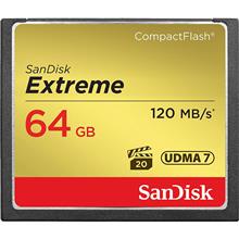 کارت حافظه سن دیسک مدل CompactFlash Memory Card 800X Extreme ظرفیت 64 گیگابایت